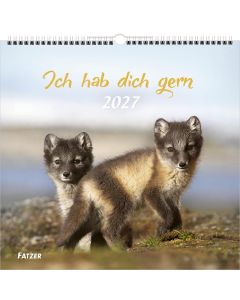 Ich hab dich gern 2027 – Wandkalender