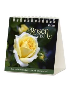 Rosen 2027 – Tischkalender
