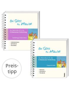 2er Set Materialbücher Bei Gott zu Hause
