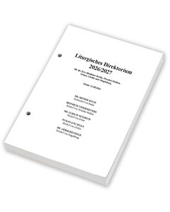 Liturgisches Direktorium 2026/2027