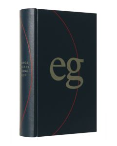 Evangelisches Gesangbuch - Großdruck, Kunstleder/blau