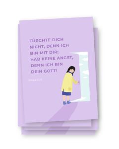 Postkarte zur Jahreslosung 2027 - 10 Karten im Set