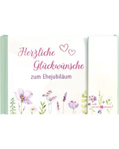 Herzliche Glückwünsche zum Ehejubiläum