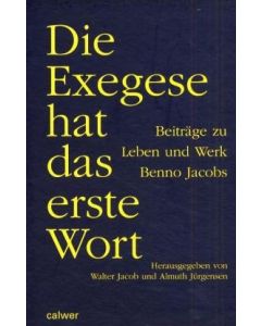 Die Exegese hat das erste Wort
