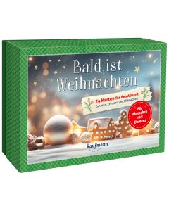 Bald ist Weihnachten – 24 Karten für den Advent