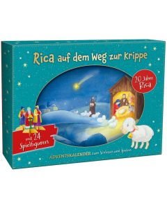 Rica auf dem Weg zur Krippe