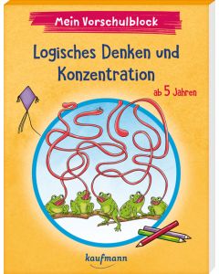 Mein Vorschulblock - Logisches Denken und Konzentration