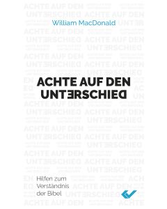 Achte auf den Unterschied
