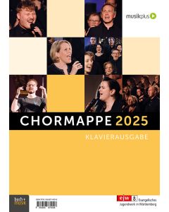 Chormappe 2025 Klavierausgabe