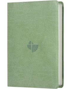 Schlachter 2000 Bibel - Taschenausgabe (PU-Einband, oliv, grauer Farbschnitt)