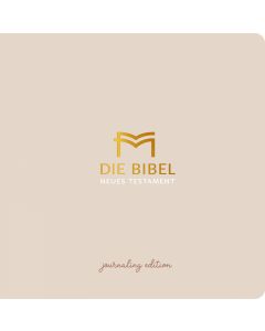 Menge 2020 (Bibel) NT – Journaling Edition, Umschlag »Beige«