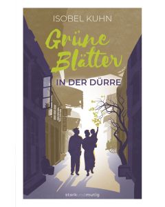 Grüne Blätter in der Dürre