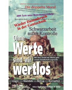 Ohne Werte sind wir wertlos