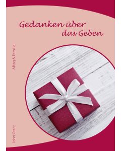 Gedanken über das Geben