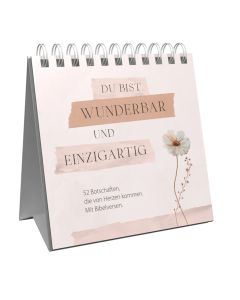 Du bist wunderbar und einzigartig – Aufstellbuch
