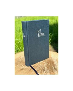 Die Bibel - Pocketausgabe (Hardcover,Leinen,blau)