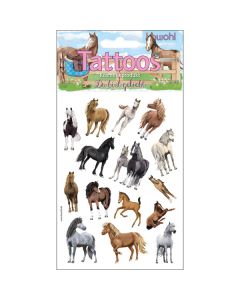 Tattoos 'Du bist geliebt' Pferde