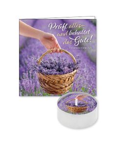 Lichtgruß 'Prüft alles und behaltet das Gute!