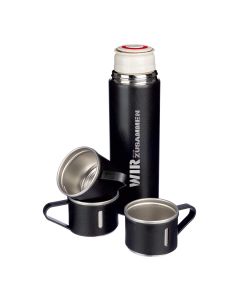 Doppelwandiges Flaschenset aus Edelstahl 4-teilig