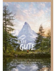 Faltkarte 'Alles Gute zum Geburtstag' 1x