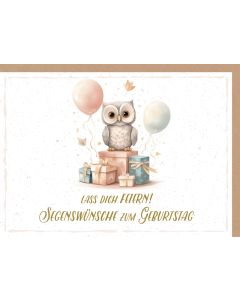 Faltkarte 'Lass dich feiern! Segenswünsche zum Geburtstag'