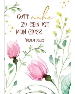 Postkarte Gott nahe zu sein 10EX