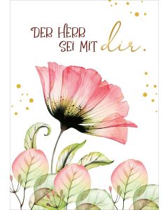 Postkarte Der HERR sei mit dir 10EX