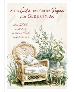 Postkarte 'Alles Gute und Gottes Segen zum Geburtstag' 12x