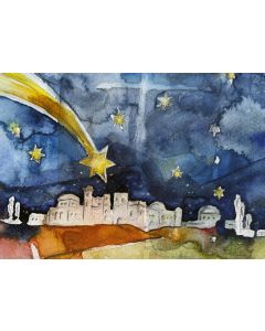 Postkarte 'Bethlehem' 12x