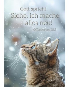 Poster A2 'Gott spricht: Siehe, ich mache alles neu! Offenbarung 21,5