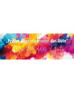 Lesezeichen 10 Ex. 'Prüfet alles und behaltet das Gute'