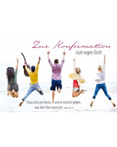 Faltkarte 'Zur Konfirmation'