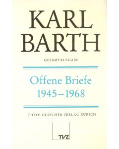 Karl Barth Gesamtausgabe