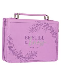 Bibelhülle „sei ruhig und erkenne“ Psalm 46:10