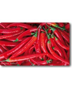 Vesperbrettchen / Frühstücksbrettchen Peperoni