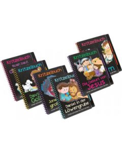 Kritzelbuch: 6er-Set