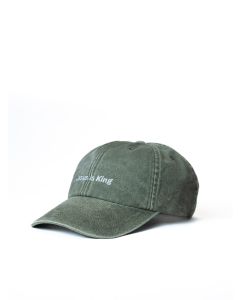 Jesus is King CAP Olive