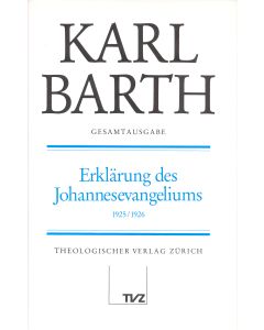 Karl Barth Gesamtausgabe