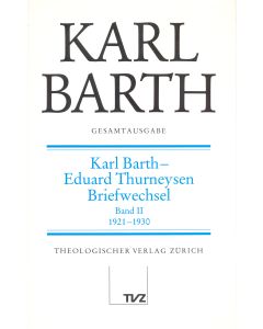 Karl Barth Gesamtausgabe