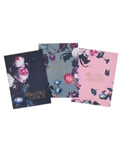 3er Notizbuch Set „Erstaundliche Gnade“ 