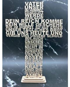 Wortkreuz Vater unser "Nature"